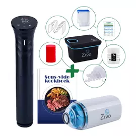 Sous-Vide Mega Bundle - Ziva Savant + Ziva USB-Handvakuumpumpe Sous-Vide + Sous-Vide Waterbowl (12) + Zubehör