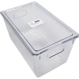 Ziva Kühlschrank-Organizer-Box mit Deckel – Mittel (25,7 × 15,5 × 13,5 cm)