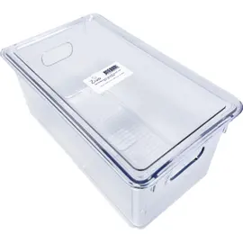 Ziva Kühlschrank-Organizer-Box mit Deckel – Kompakt (23,7 × 13,3 × 11,5 cm)