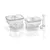 Caso Vacuboxx set rechthoekig