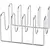 Ziva - support sous vide - acier inoxydable 304 - 4 positions fixes - 16x16x10cm (LWH)