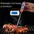 ThermoPro TP01H Fleischthermometer mit sofortiger Anzeige und langer Sonde für Grill, Süßigkeiten, Öl und Räucherofen
