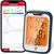 ThermoPro TP358 Bluetooth-Innenthermometer und -Hygrometer mit Uhr, hintergrundbeleuchtetem Display, 78 m Reichweite und Datenexport