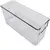 Ziva Kühlschrank-Organizer-Tablett – Schmal (26,8 × 9,5 × 13,3 cm)