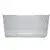 Ziva Kühlschrank-Organizer-Tablett – Schmal (26,8 × 9,5 × 13,3 cm)