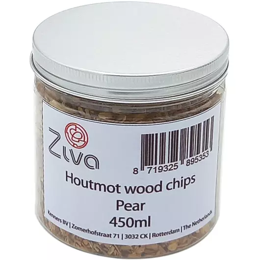 Ziva aromatische Holzmotte zum Kalträuchern – Birne (450 ml)