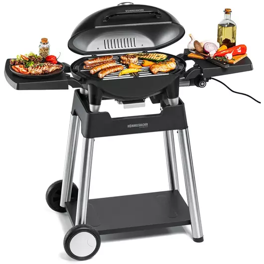 Rommelsbacher Grillgrill mit Grillwagen BBQ 4100/S