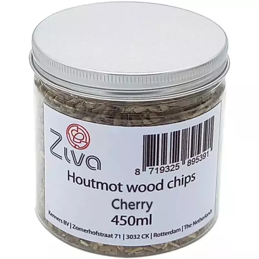 Ziva aromatische Holzmotte zum Kalträuchern – Kirsche (450 ml)