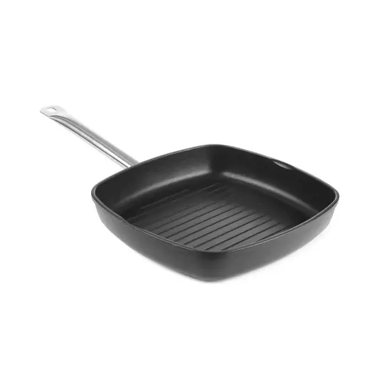 HENDI Grillpfanne mit gerillter Bratfläche Titanium Professional 550x290x(H)55mm - 629802