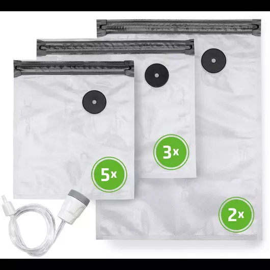 CASO Vacu ZIP-Adapter Set (20x23, 26x35, 26x23)