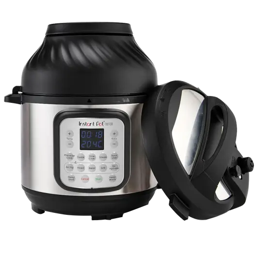 Instant Pot Duo Crisp 7,6 l Multikocher mit Heißluftfritteuse